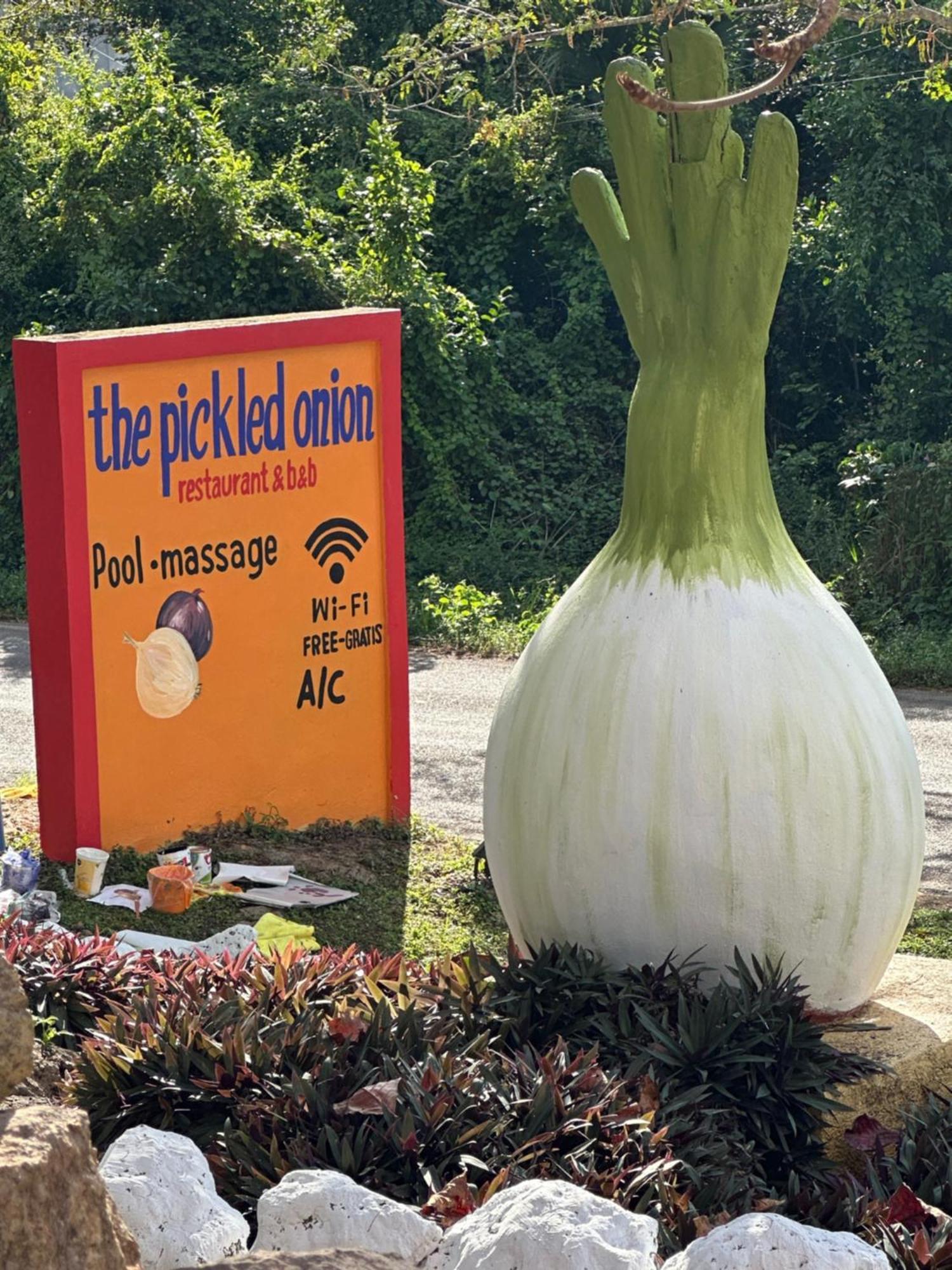 Santa Elena The Pickled Onion B&B And Restaurant Uxmal מראה חיצוני תמונה