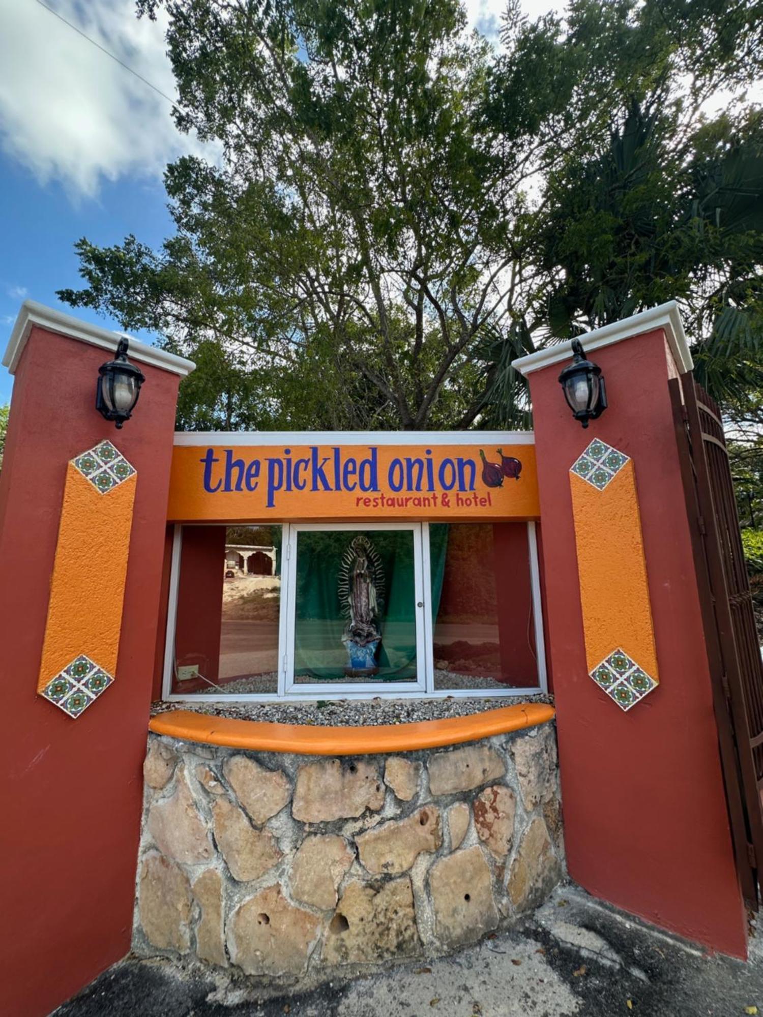 Santa Elena The Pickled Onion B&B And Restaurant Uxmal מראה חיצוני תמונה